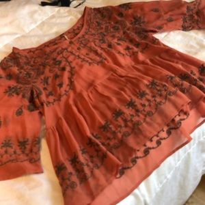 WORN ONCE Free People Blouse